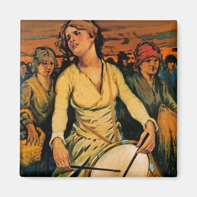 Aimant L'Esprit de puissance féminine (Devant)