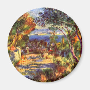 Aimant L'Estaque de Pierre Renoir, Impressionnisme Vintag