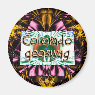 Aimant L'état Geocaching du Colorado fournit l'aimant