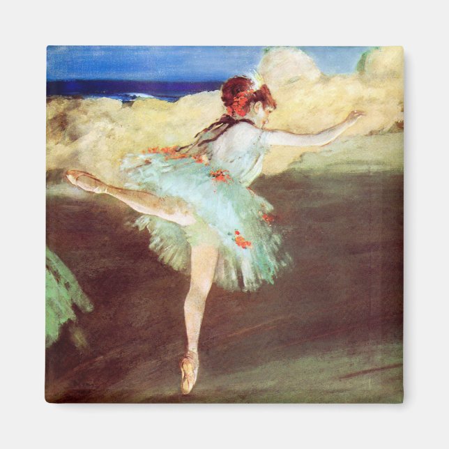 Aimant L'étoile : Danseuse sur Point by Degas (Devant)