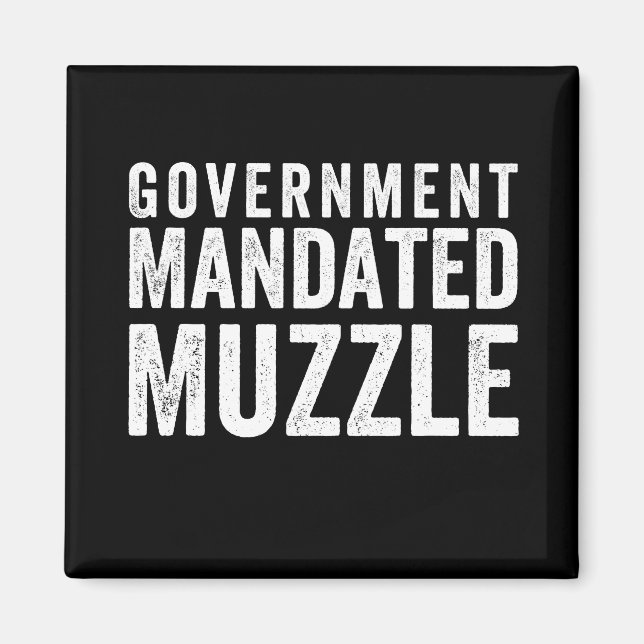 Aimant L'étouffement du gouvernement (Devant)
