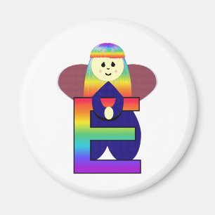 Aimant Lettre Angelbet E