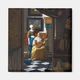 Aimant Lettre d'amour, Johannes Vermeer