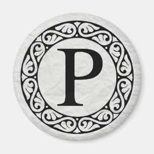 AIMANT LETTRE GRECQUE ALPHABET RHO