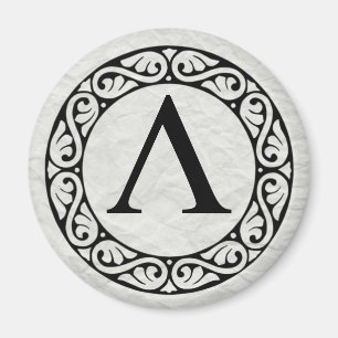 AIMANT LETTRE GRECQUE ALPHABÈTE LABDA