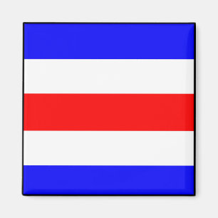 Aimant Lettre maritime internationale de drapeau de