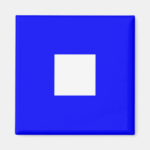 Aimant Lettre nautique P (papa) de signe d'alphabet de