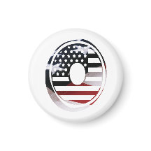 Lettre O Monogramme Initial USA