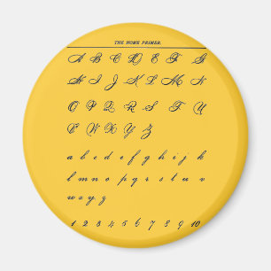 Aimant Lettres cursives