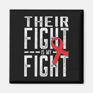 Aimant Leur combat est Ma lutte Conscience du cancer du s