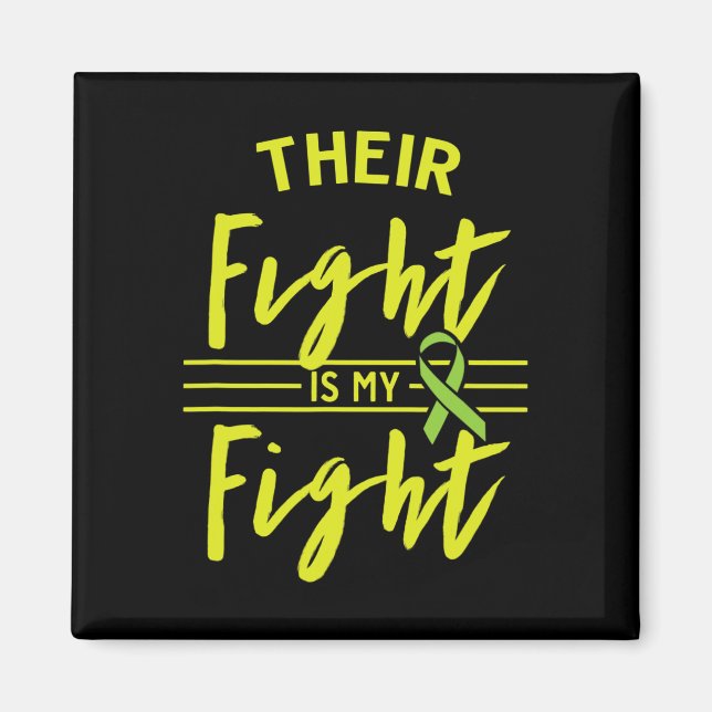 Aimant Leur combat est mon combat Conscience des maladies (Devant)