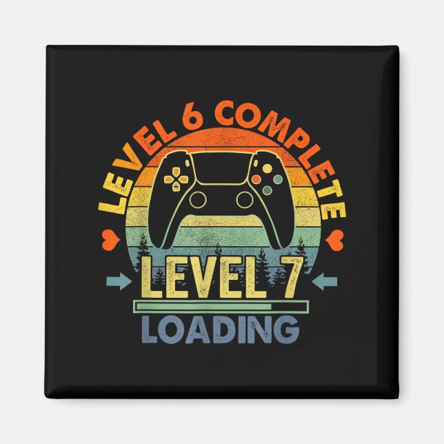 Aimant Level 6 Complete 6 Anniversary Gift 6th Wedding An (Devant)