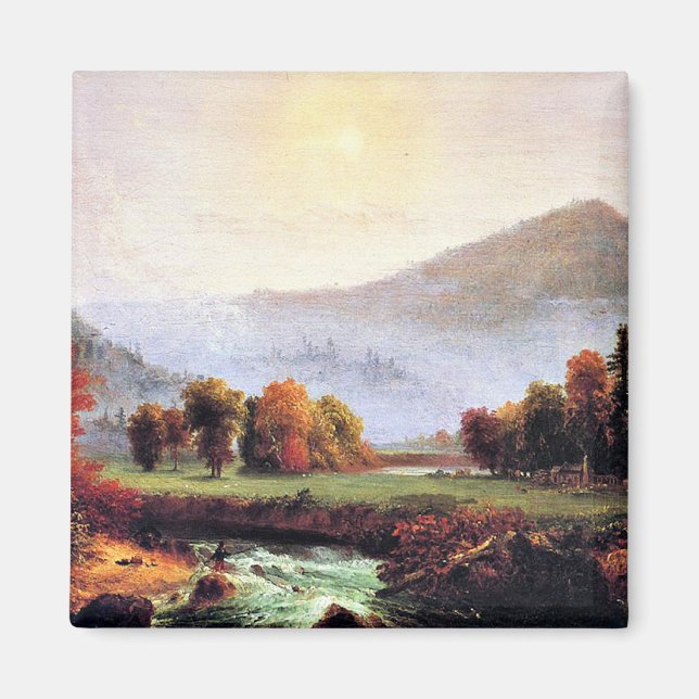 Aimant Lever du Matin dans le New Hampshire (Devant)