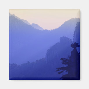 Aimant Lever du soleil, Montagne Jaune, Huangshan, Chine