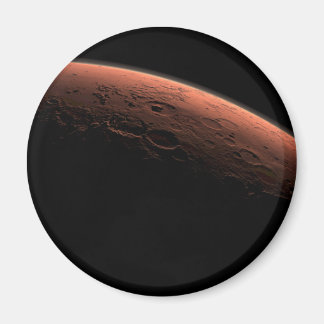 Aimant Lever du soleil sur Gale Crater Planet Mars