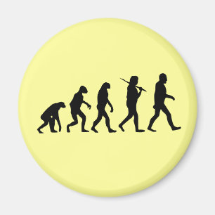 Aimant L'évolution de l'homme
