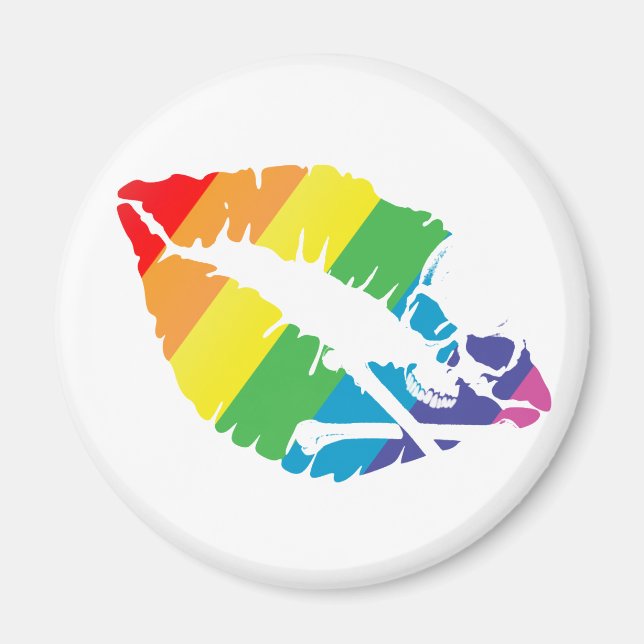 Aimant lèvres de poison (Devant)