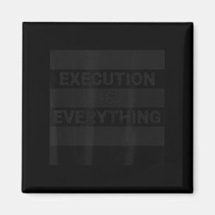 Aimant L'Exécution Est Tout Citation Motivationnelle