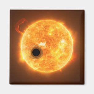 Aimant L'Exoplanet Wasp-107b Est Un Géant De Gaz