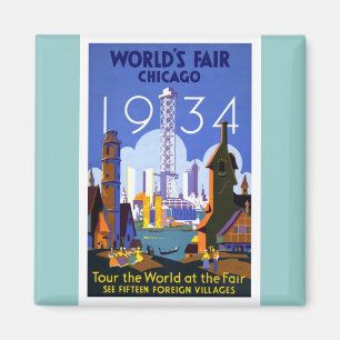 Aimant L'Exposition universelle 1934 de Chicago