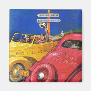 Aimant L'Exposition universelle ou le buste