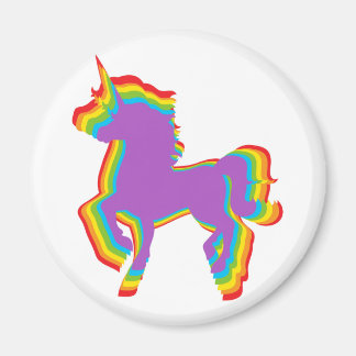 Aimant LGBT Rainbow Unicorn