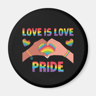Aimant LGBTQ - L'amour est amour - Fierté