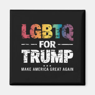 AIMANT LGBTQ POUR TRUMP GAY LESBIENNE POUR TRUMP 2024 