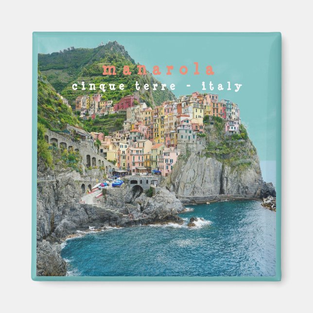 Aimant LGR009 MANAROLA - Cinque Terre - Italie - Frigo (Devant)
