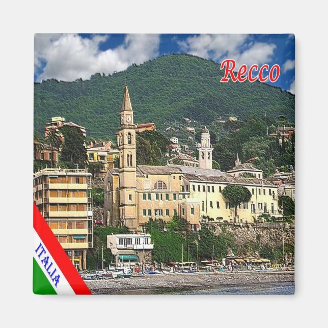 Aimant LGR111 RECCO, Ligurie, Italie, Frigo (Devant)