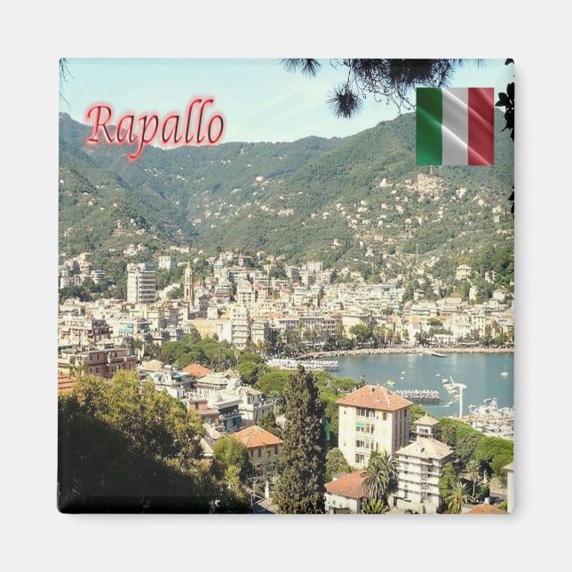 Aimant LGR113 RAPALLO, Ligurie, Italie, Frigo (Devant)