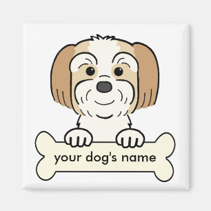 Aimant Lhasa Apso personnalisé