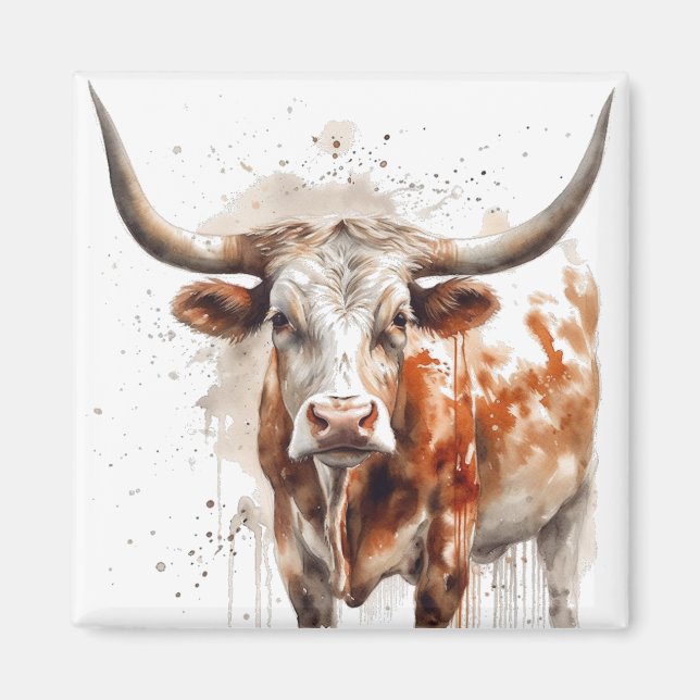Aimant L'héritage de Longhorn (Devant)