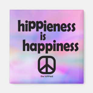Aimant L'hippiété est le bonheur