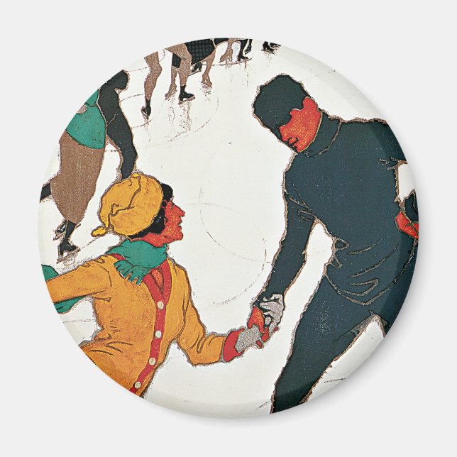 Aimant L'hiver à Davos (Devant)