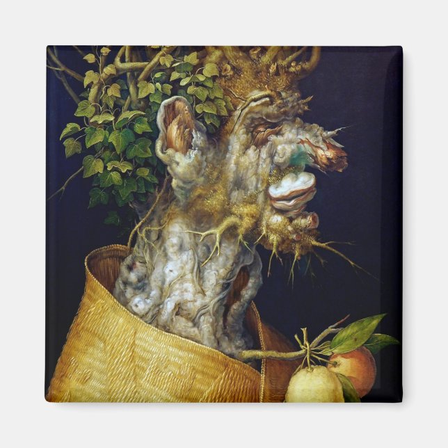 Aimant L'hiver, Arcimboldo (Devant)