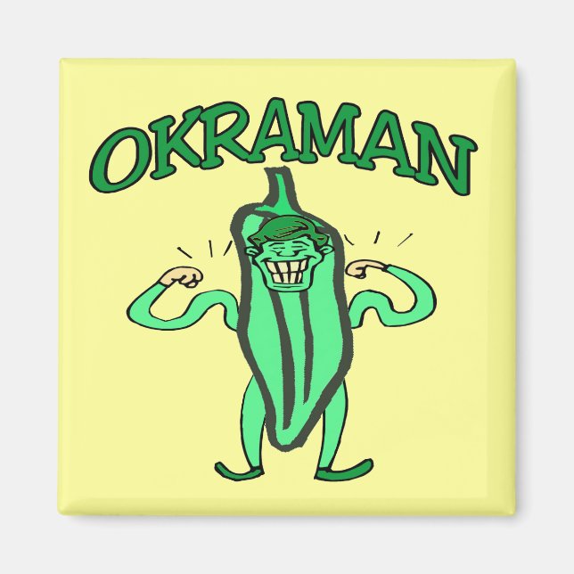 Aimant L'homme Okra (Devant)