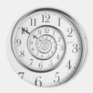 Aimant L'horloge en spirale originale de Droste