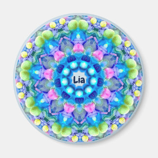 Aimant LIA ~ Personalised Easter Pattern Fractal ~