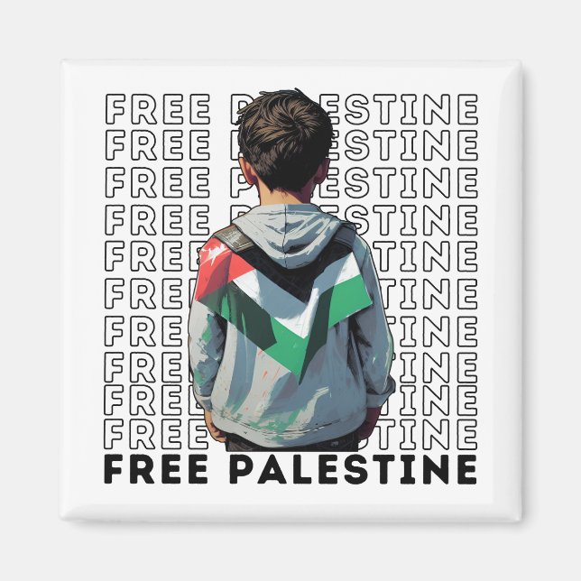 Aimant Libérer la Palestine (Devant)