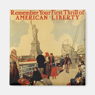 Aimant Liberté américaine