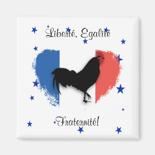 Aimant Liberté, Egalité, Fraternité