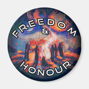 Aimant Liberté et honneur