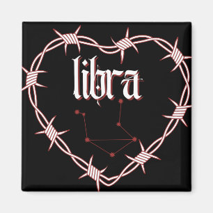 Aimant Libra Constellation Gothique Aesthétique Fils Barb