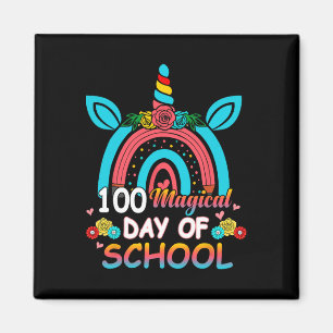 Aimant Licorne arc-en-ciel 100 jours plus intelligente 10