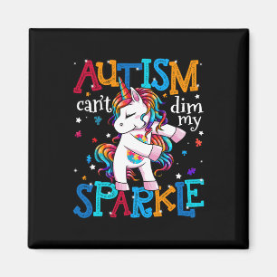 Aimant Licorne de sensibilisation à l'autisme pour les en