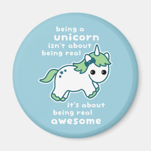Aimant Licorne impressionnante