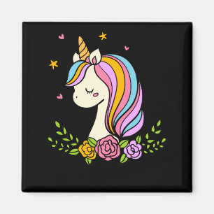 Aimant Licorne Mignon Fantaisiste Féminin D Nom 