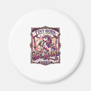 Aimant Licorne Petite Corne Gros Son Stylé Merch Design_1