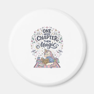 Aimant Licorne Un Chapitre De Plus Puis Magie Imprimé Prê